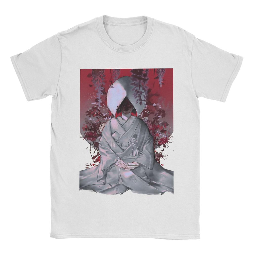 Смешная игра Silent Hill F Аниме Футболки Унисекс С круглым вырезом С коротким рукавом Топ Футболка Хлопок Летняя одежда