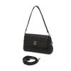 Daks Black Argyle Pattern Leather Flap Shoulder Bag Dcba6e431bk