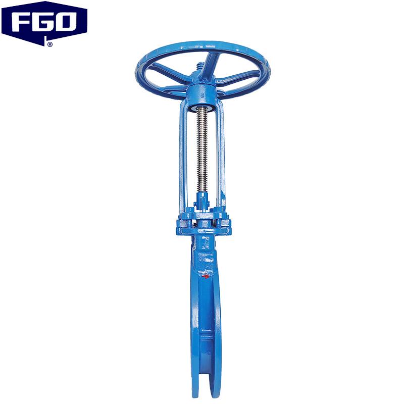 FGO Carbon Steel Manual Knife Gate Valve