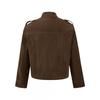 Unisex Retro Collar Cotton Puffer Jacket Winter Warm Thick Loose Fit Casual Outerwear Men Women