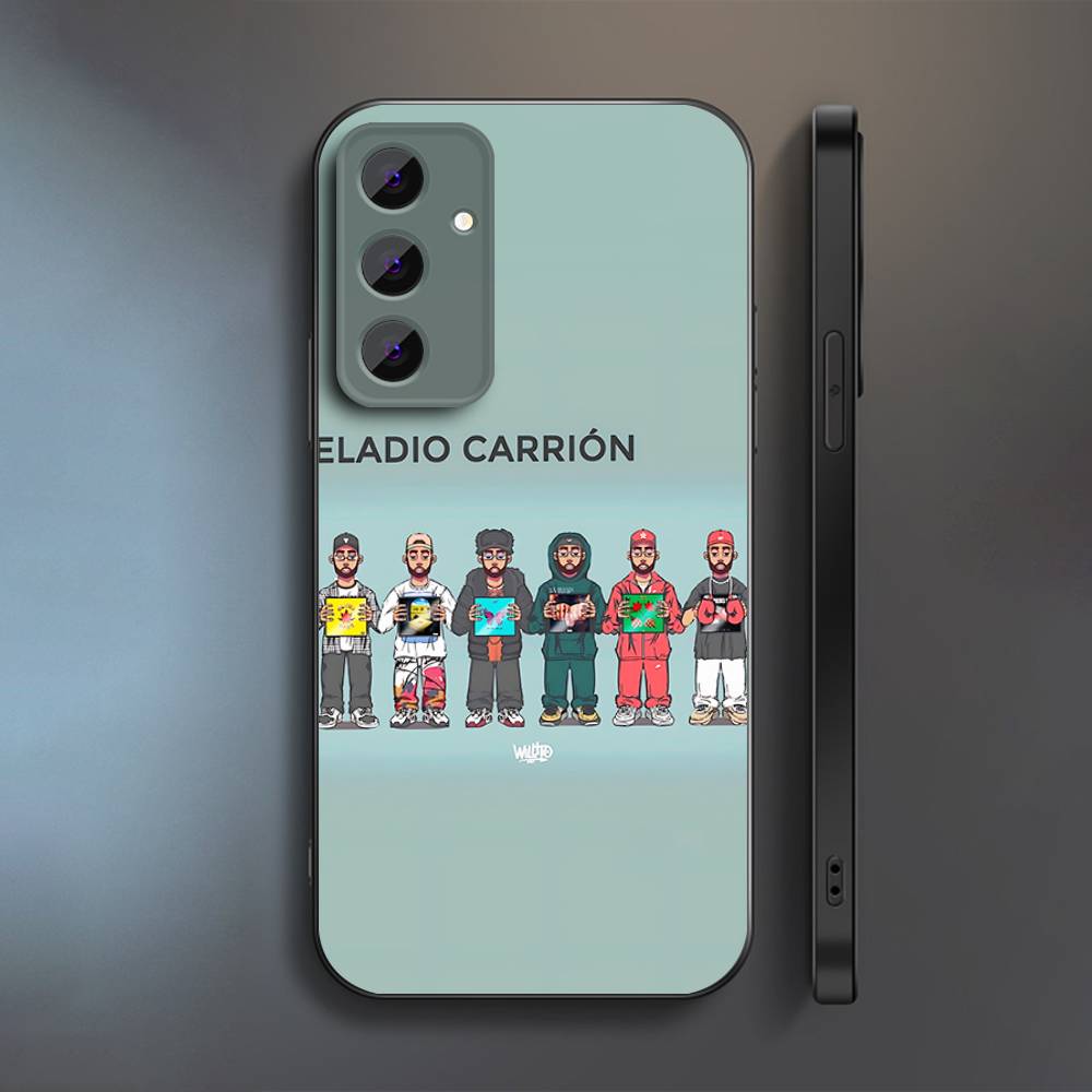 Чехол для телефона E-Eladio Carrion DON KBRN для Samsung S 25,24,23,22,30,21,10,9,Ultra,Plus,Lite,FE,4,5 G Мягкий черный чехол