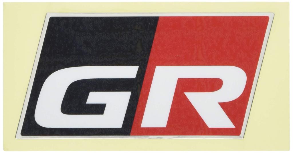 Лента TRD GR Discharge Tape с GR 1 шт. (Алюминиевый логотип) Большой MS373-00003