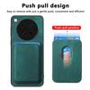 For Oppo Find X8s 5G Magnetic Case Leather Back Cover with Detachable Card Holder