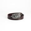 Retro Bull Head Belt Pattern Eagle Men's Belt Personalized Belt Clothing Accessories 3.8 Cm Wide