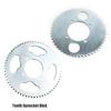 LINGQI Pit Dirt Bike Motorcycle T8F Front Rear Chian Sprocket 36T 54T 64T Teeth ATV Chain Gear Plate for Mini Pocket Bike Moto