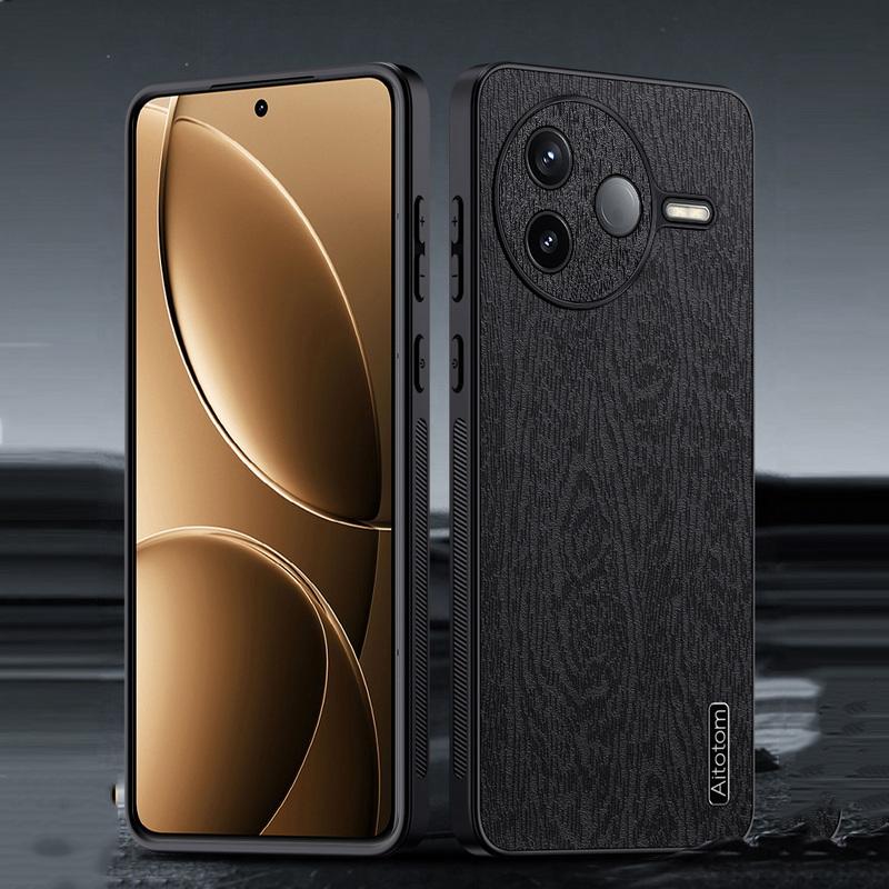 Матовый тонкий чехол для телефона с рисунком дерева для Xiaomi 14T 13T Pro Poco X6 X5 Pro Redmi 14C Note 13 12 11 Pro Роскошная текстура противоударный мягкий бампер из ТПУ