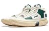 Li Ning Badfive 3 Ultra New School Бело-зеленые Высокие Баскетбольные Кроссовки Мужские ABFS011-15