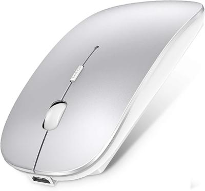 Беспроводная мышь Bluetooth мышь беспроводная ультратонкая тихая перезаряжаемая энергосберегающая 3DPI режим высокоточная портативная совместимая с Pro 2.4GHz