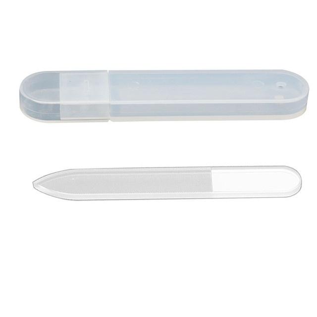 Нано-стеклянные пилочки для ногтей, инструмент для полировки маникюра, прочная моющаяся пилочка для ногтей, инструмент для дизайна ногтей