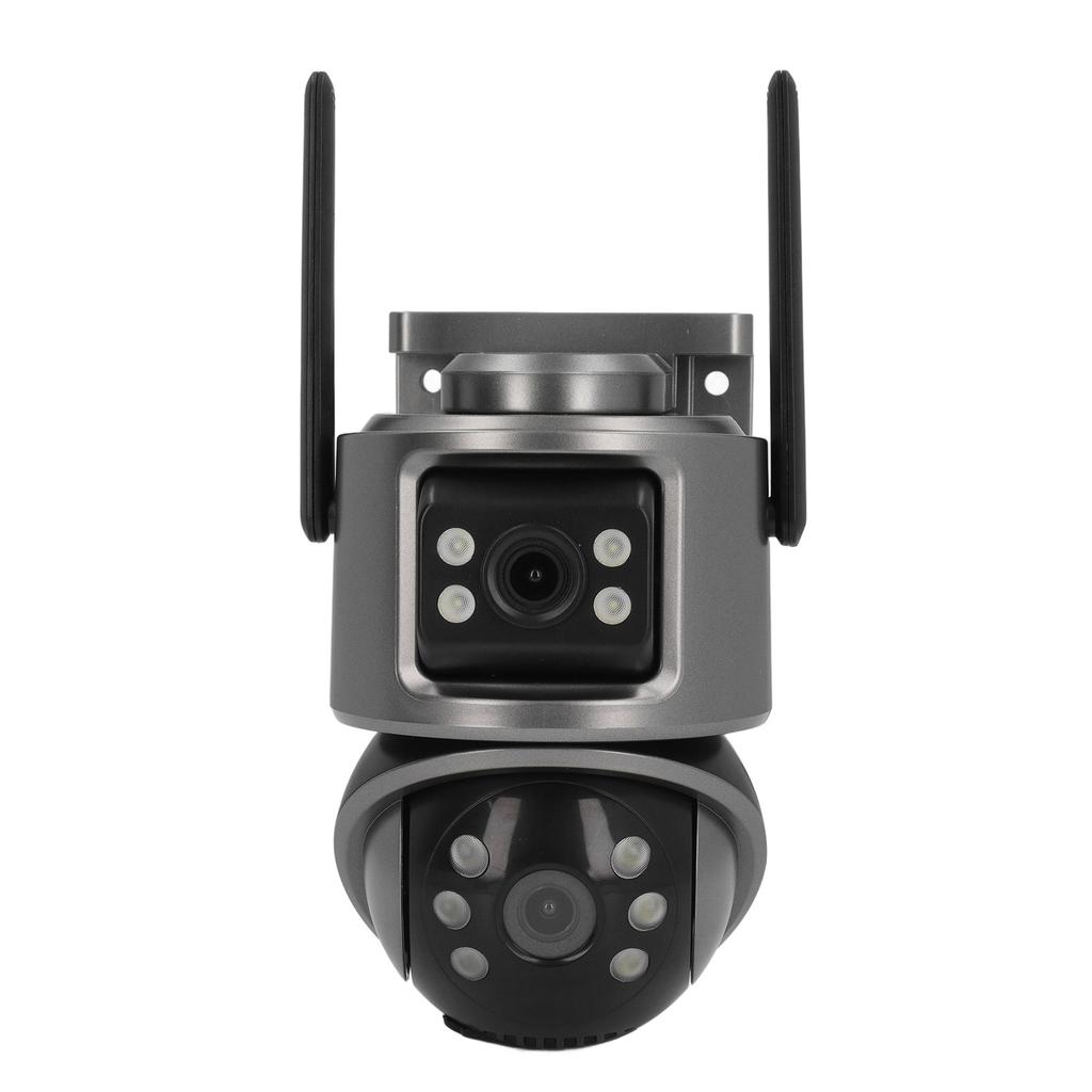 Уличная камера видеонаблюдения 3 МП x 2 ИК ночное видение Двусторонняя связь Камера видеонаблюдения для домашней безопасности США