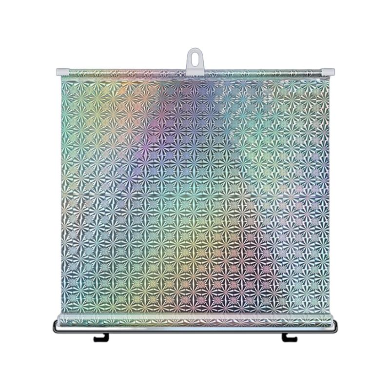 Простая в установке выдвижная оконная шторка на присосках из ПВХ для защиты от солнца