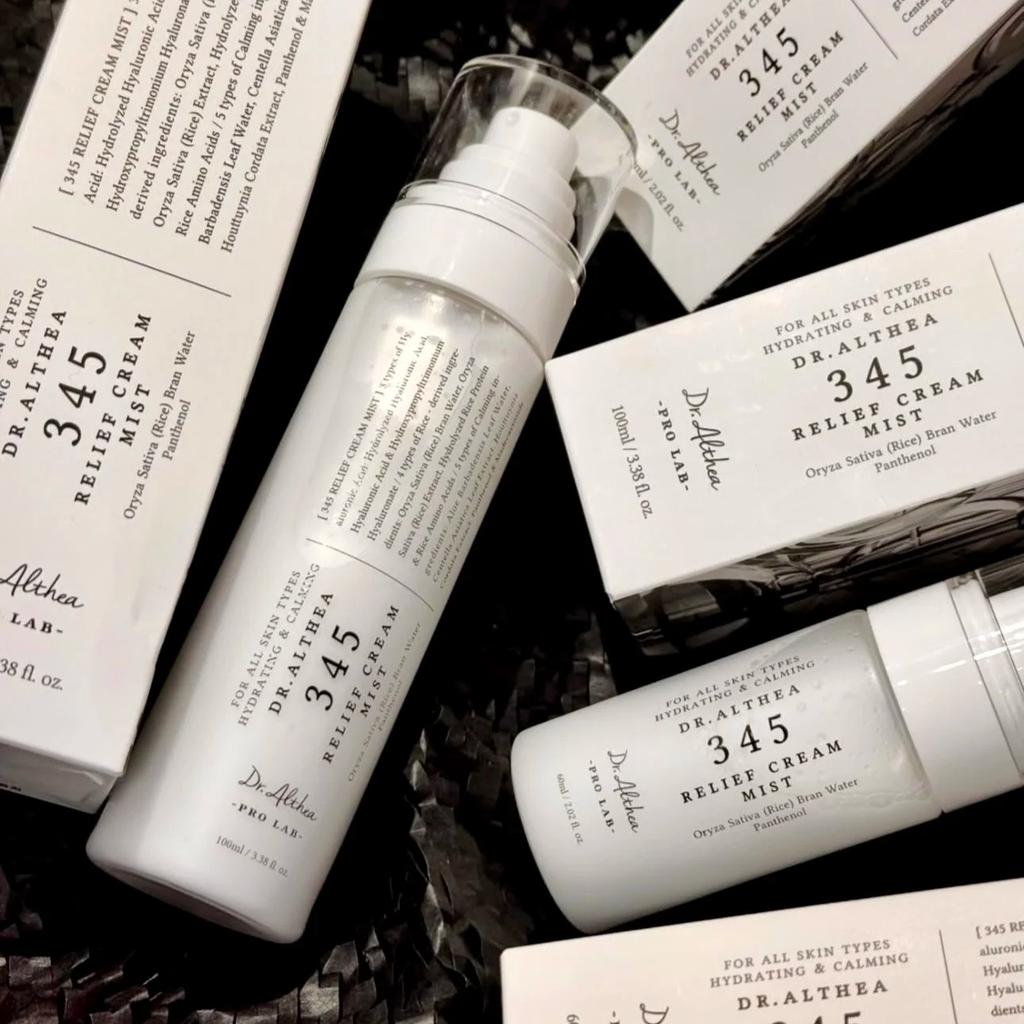 Оригинальный Dr.Althea 345 Relief Cream Mist 147 Антиоксидантный Отбеливающий Крем Увлажняющий Интенсивное Восстановление Оригинальная Эссенция Mist