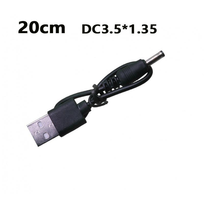 Двухжильный медный шнур питания USB на DC 3,5*1,35 мм для мобильных устройств, микрофонов и аудиоустройств