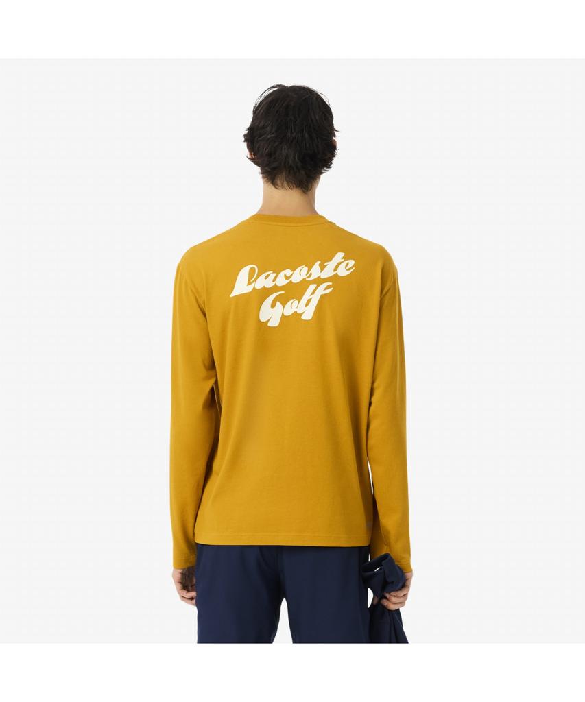 Мужская футболка с длинным рукавом для гольфа LACOSTE с графическим принтом Th6201-55N 5Bv