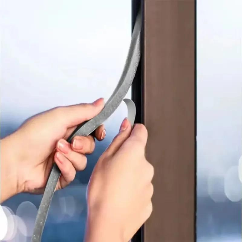 Уплотнительные ленты для окон, самоклеящаяся пена, ветрозащитная пылезащитная уплотнительная лента для дверей, мебельная противоударная губчатая лента