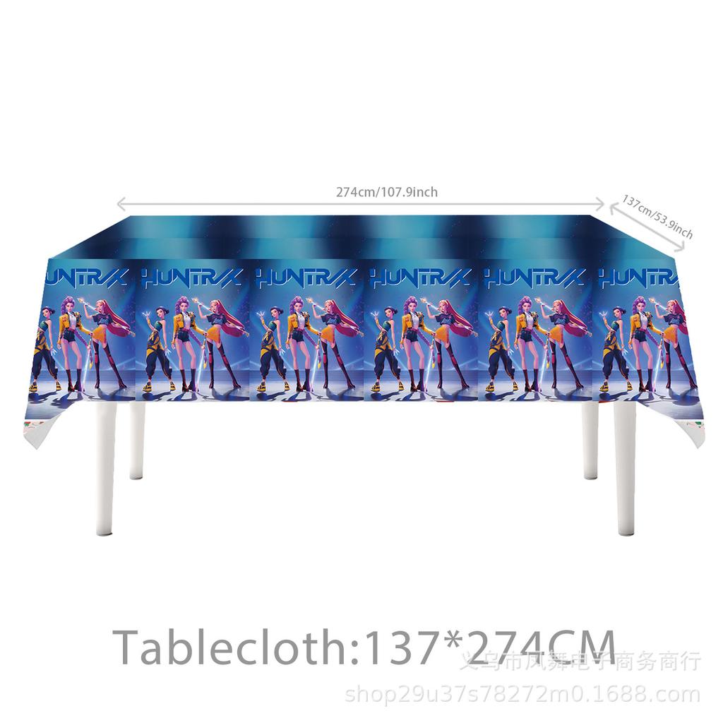 Spot Popular Witch Hunter Group Party Supplies Tableware Party Decoration Supplies Witch Hunter Group Venue Layout Props