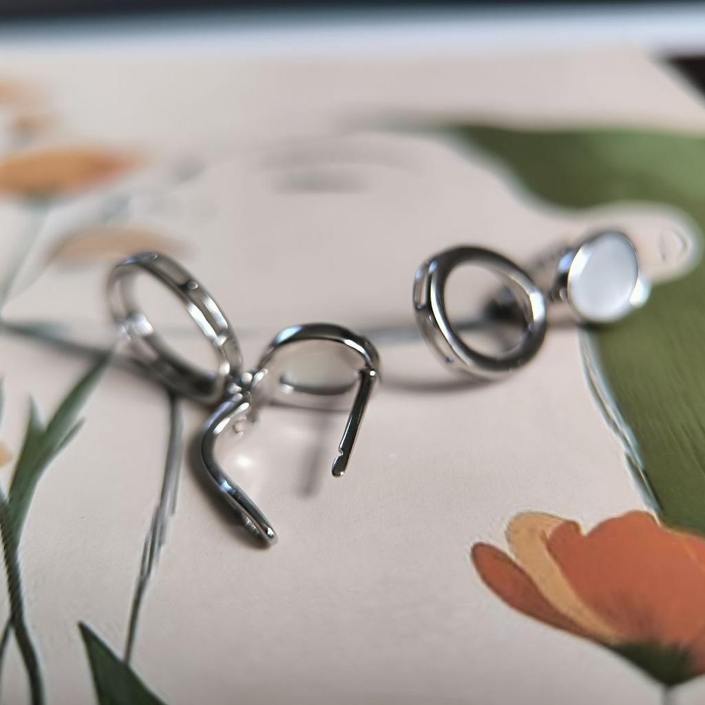 Серебряные серьги с натуральным перламутром (60002231)