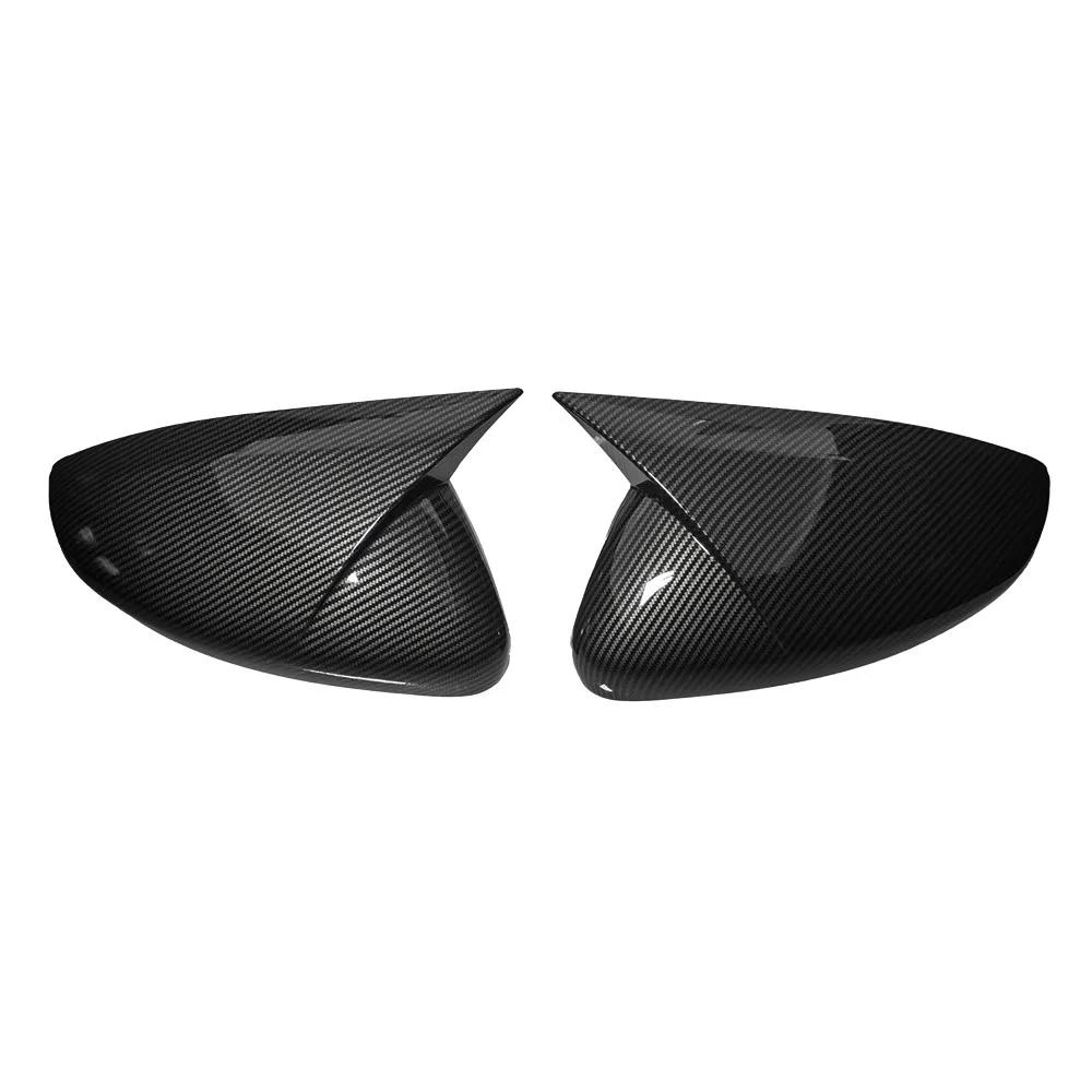 Для Peugeot 208 2008 2012-2018 Citroen C3 2016-2020 2x Автомобильная наклейка Накладка на зеркало заднего вида Боковое зеркало Заглушка крыла Внешний корпус Отделка ABS