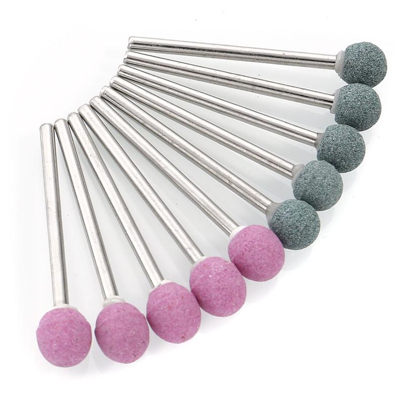 Алмазные сверла для ногтей, вращающиеся электрические фрезы для педикюра, маникюра, пилочки для кутикулы, инструменты для ногтей, аксессуары