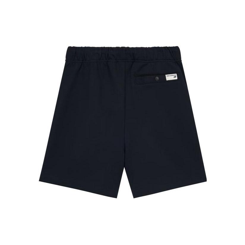 New Balance Хлопковые шорты с логотипом Азиатский размер 'Черный' Мужские 5VD24213-BK