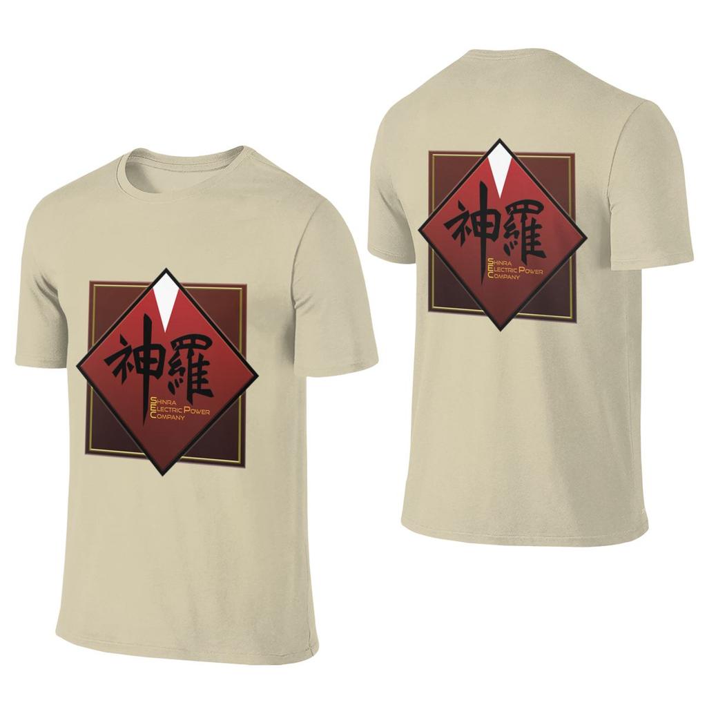 Shinra Electric Power Company Final Fantasy 7 Drapey Reversible Tshirt Business Casual Breathable And Skinfriendly Tshirt