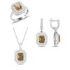 Dazzling Color-Changing Zultanite Silver Jewelry Set for Women: Embrace the Magic of Diaspore, Zultanite Jewelry Set