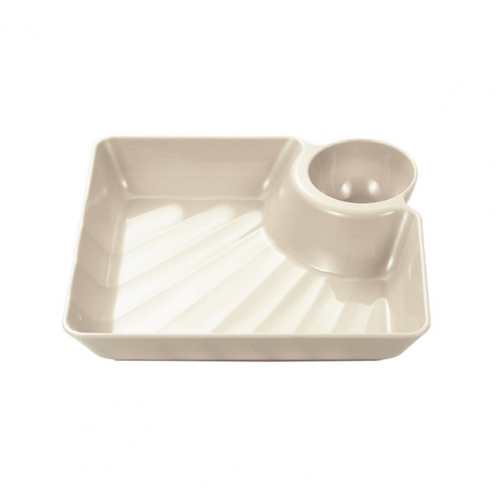 Тарелка для пельменей с соусом. Дизайн блюда. Универсальная, легко моющаяся. Закуски. Десерты. Поднос для суши. Кухонная посуда.