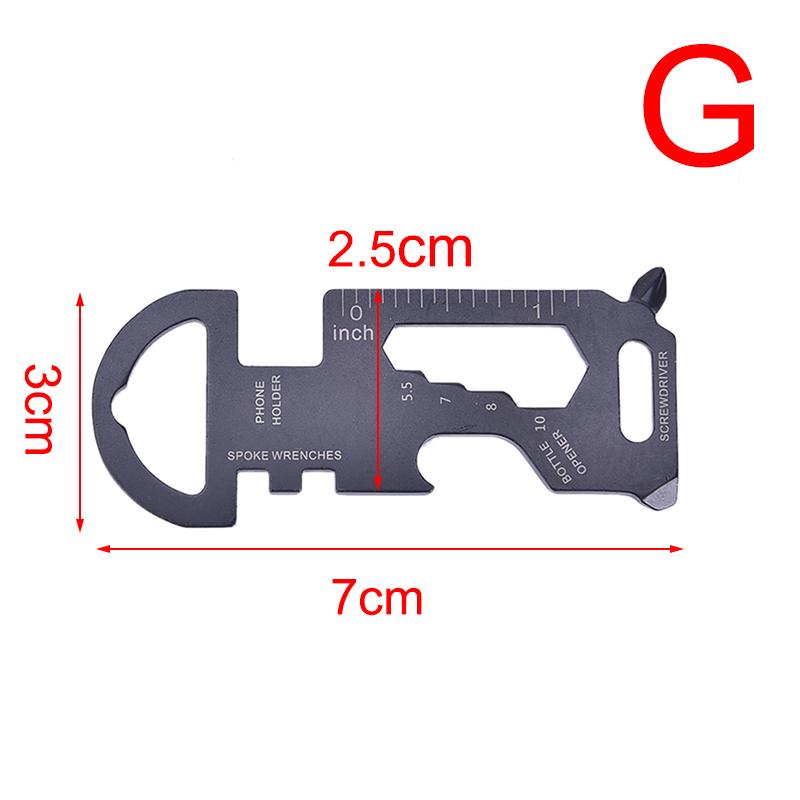 Открытый многофункциональный инструмент для открывания карточек, брелок с многофункциональным инструментом для гаджетов