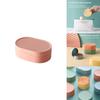 Красочная портативная мыльница для путешествий и домашнего использования с герметичной конструкцией
