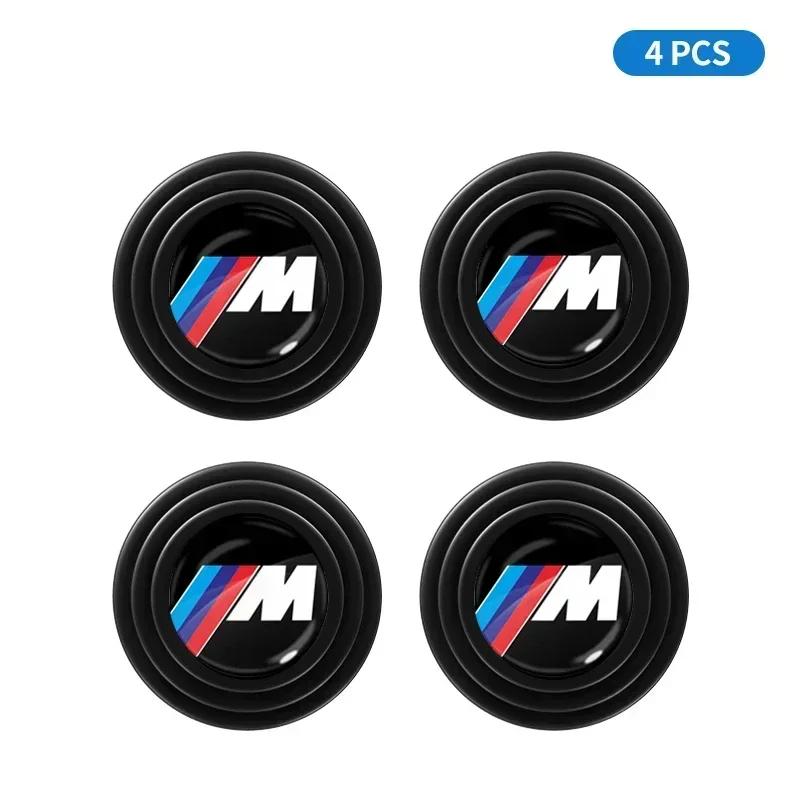 BAIN7 4pcs Car Door Anti-collision Shock Silicone Pad Stickers For BMW E46 E85 E60 F10 E39 F30 E36 F20 E87 E90 E70 X3 X5 Accessories