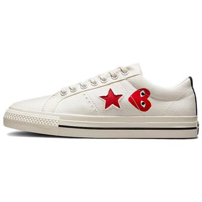 One Star Comme des Garcons Play x One Star 'Cloud Dancer' A01792C