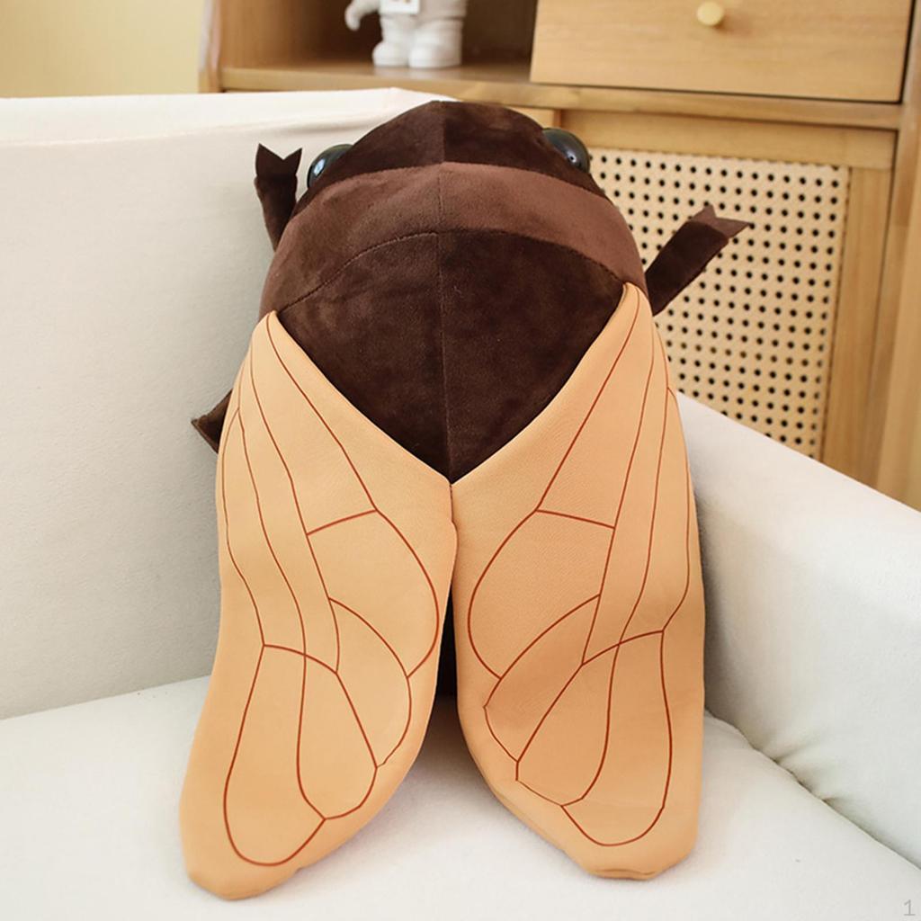 Цикада Декор 48см Подушка Мягкая игрушка Мультяшная кукла для детей мальчиков и девочек Взрослых