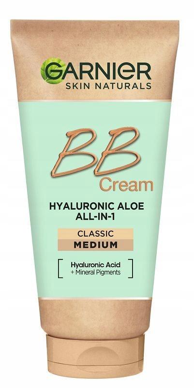 Garnier Hyaluronic Aloe All-In-1 Tinted Cream, Dark Spf Up To 10, 50