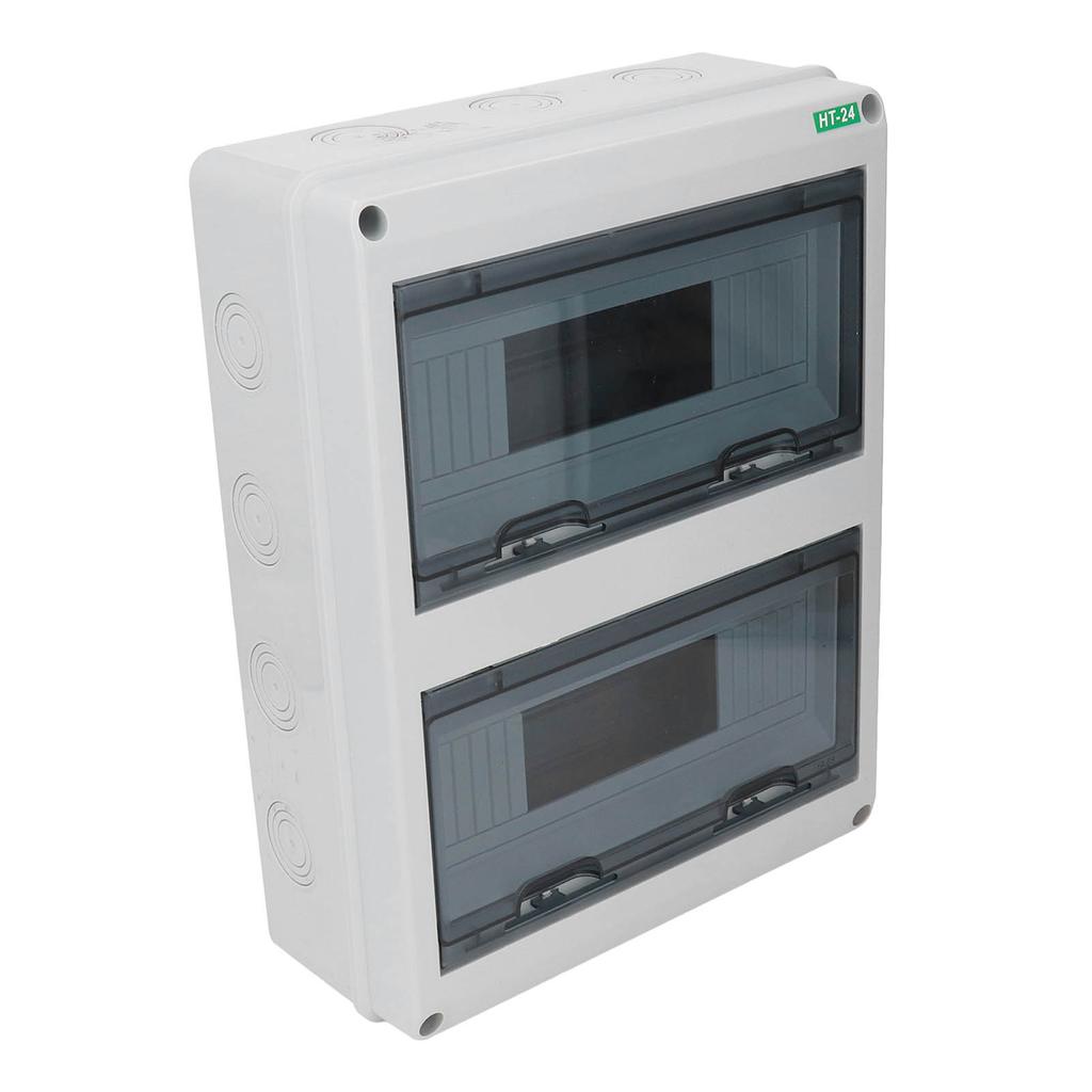 Коробка автоматического выключателя с прозрачной крышкой, открытая, водонепроницаемая, 24-канальная, распределительная защитная коробка