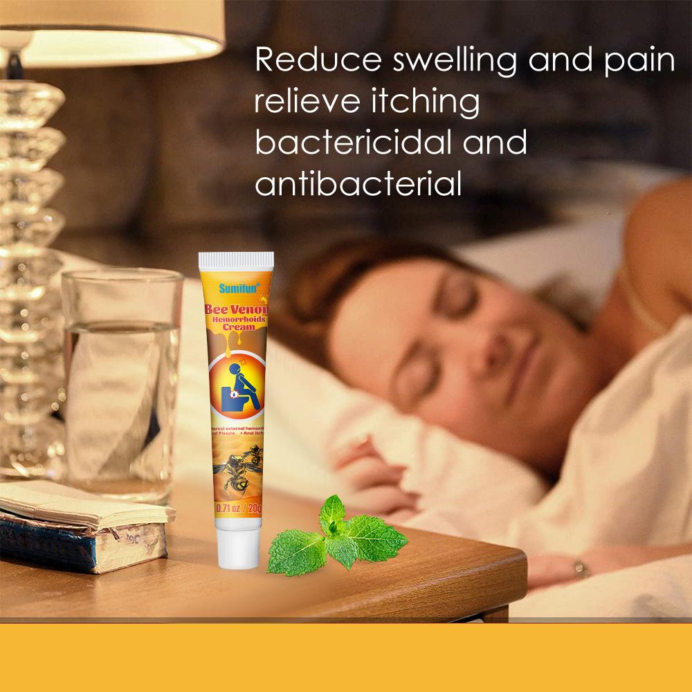 20 г крема от геморроя Bee, быстродействующий крем от геморроя, лосьон для тела, массажный лосьон для тела для мужчин и женщин