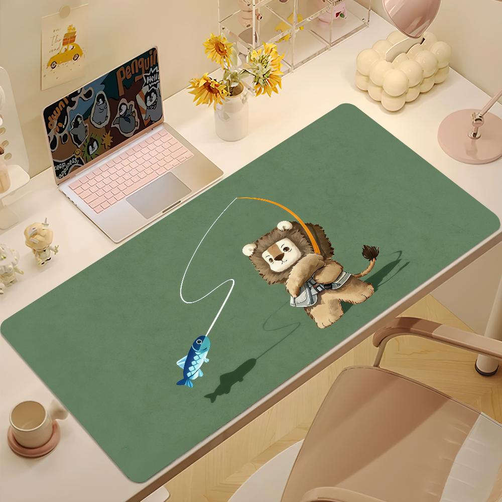 Cartoon Bbabadoll Mouse Pad Large Nonslip Lockedge Desktop Computer Desk Mat Keyboard Writing Mousepad Office Gamer Student