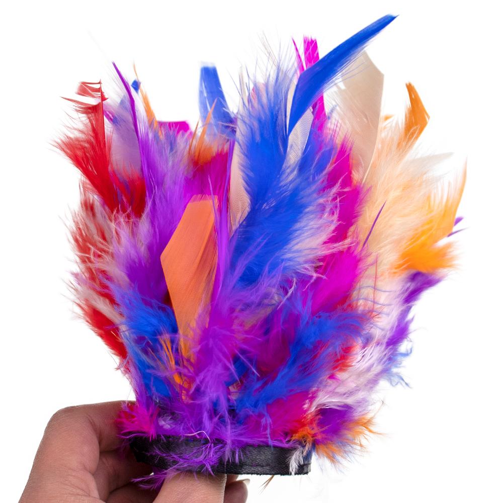 Ostrich Feather Cuff Wrist Sleeve Women Real Fur Ostrich Feather Cuffs Feather Cuff Snap Bracelet Clap On Satin Shirts Elegant