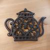 HARGIO Trivet Стильный Trivet Ретро Антикварный чайник Чайник Скандинавские Товары для кухни Утюг Термостойкий Скандинавский Интерьер