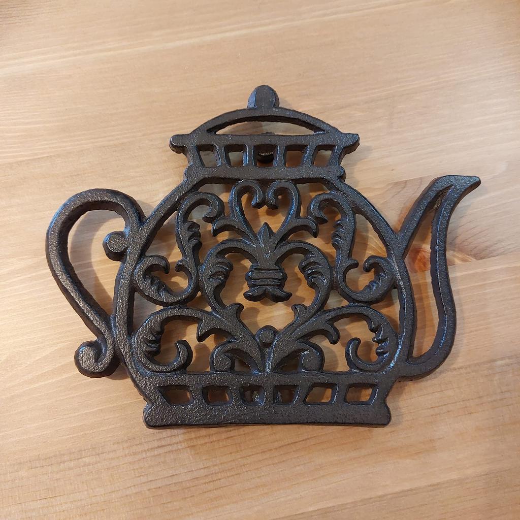 HARGIO Trivet Стильный Trivet Ретро Антикварный чайник Чайник Скандинавские Товары для кухни Утюг Термостойкий Скандинавский Интерьер
