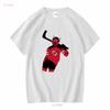 Игрок New Jersey Devil Футболка Модная Классическая Размер S 5XL Винтажная Стиранная Дышащая Унисекс Универсальная Эластичная Повседневная Мягкая