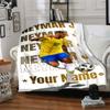 Neymar Energy Poster Blanket Warmthful Decor Perfect For Picnics Office Chair Livingroom For All Occasions Modern Style Gift For Travel Home Birthdays