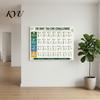 Mindful Body Awareness 28 Day Tai Chi Challenge Poster, Beginner Guide Chart, Physical Therapy Aid Standing Home Workout Routine, Gentle Exercises for