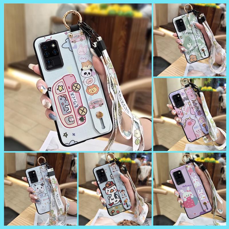 Fashion Design Protective Phone Case For Oukitel C21 Anti-knock Ring Anti-dust Soft case Cute Cartoon Waterproof Durable