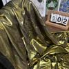 Осень и Зима Яркая Алмазная Ткань Жемчужный Шелк Высокоэластичная Горячие Алмазные Ткани Модное Платье Топ Сценическое Платье Дизайнер