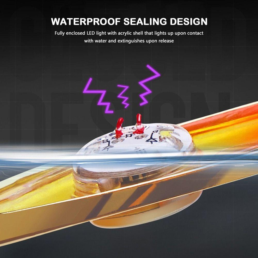 Фонарь-вспышка для ловли окуня в форме глаза, кальмар, светодиодный светильник для ночной рыбалки
