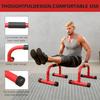 Parallel Bars & Dip Station At Home Gym Workout Equipment, L-Sit Bars & Calisthenics Equipment Perfect for Push Ups, Dips, Handstands & Gymnastics