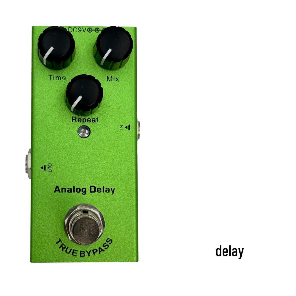 Mini Electric Guitar Effects Pedal: Portable Distortion, Overdrive, Delay, Chorus & Tremolo