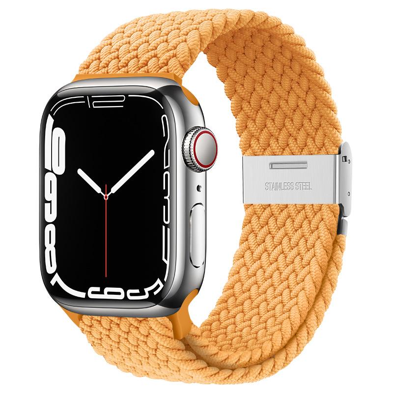 Strap For Apple watch Ultra 2 band 49mm 45mm 44mm 40mm 41mm 42mm 46mm Braided solo loop correa bracelet series 7 3 se 8 9 10 11