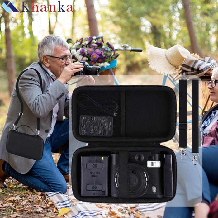 [Fujifilm] instax mini 99 Cheki Instant Camera Storage Case (Case Only) - Khanka Black