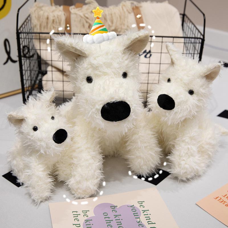 Милая имитация собаки Вест Хайленд кукла Jellycat плюшевая игрушка кукла-щенок тряпичная кукла подарок